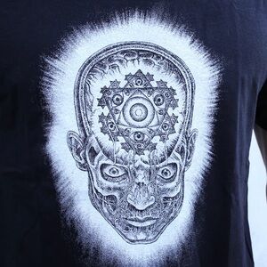 Tool Alex Grey Black Graphic Long Sleeve Top